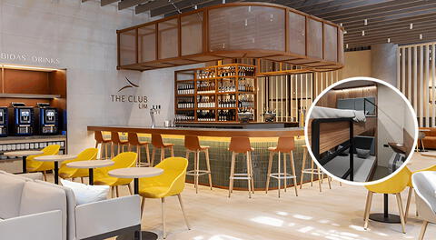 Conoce “Sleepover” y “The Club LIM”, los nuevos espacios VIP del nuevo aeropuerto Jorge Chávez