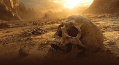La NASA encuentra una calavera en Marte que intriga a la comunidad científica.